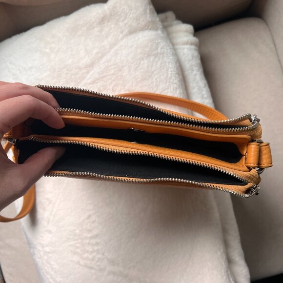 Yellow/Orange Co-Lab Crossbody Bag - Picture 6 of 8